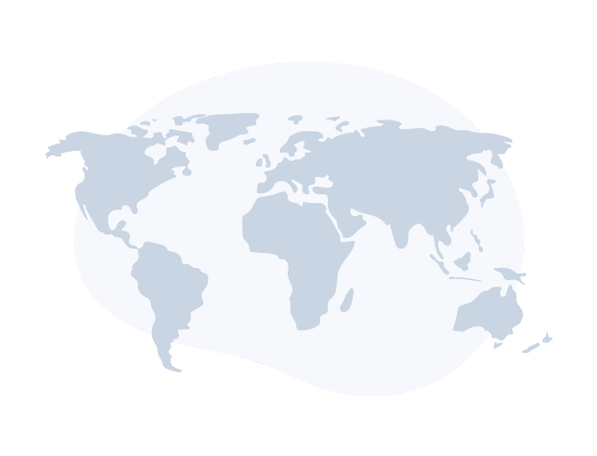 BeeLiked Illustration of the World with animation