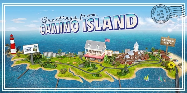 Camino Island digital 3d illustration promotion