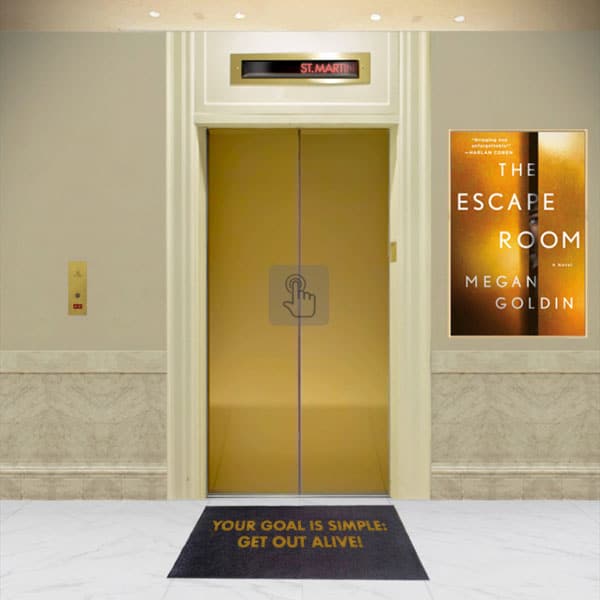 Macmillan Publishers The Escape Room novel interactive promotion