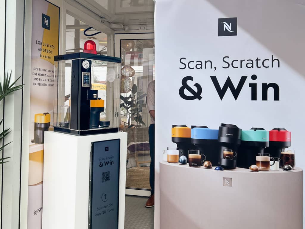 Nespresso scratch a win promo