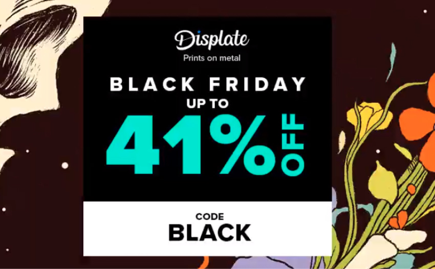 black friday promo code by Displate