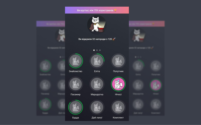 Monobank's cat avatars
