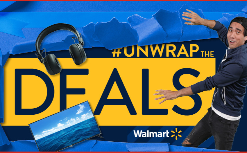 unwrap the deal promo by walmart