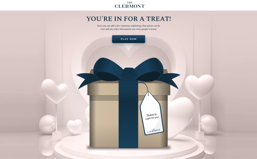 Unwrap the Gift, example of gamification 