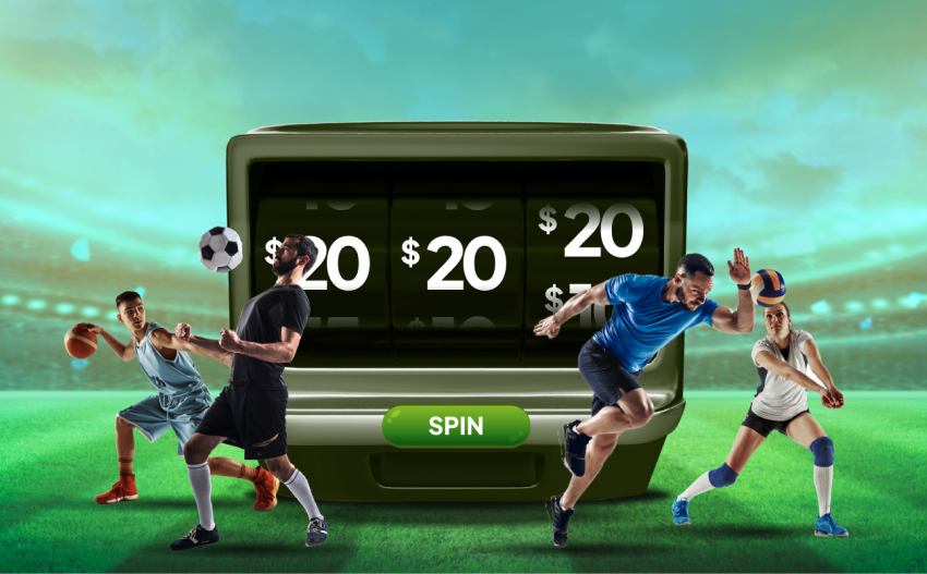 people playing sport around a slot machine game