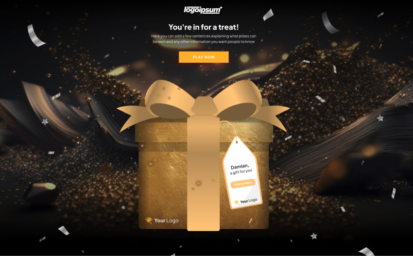 customer engagement unwrap gift