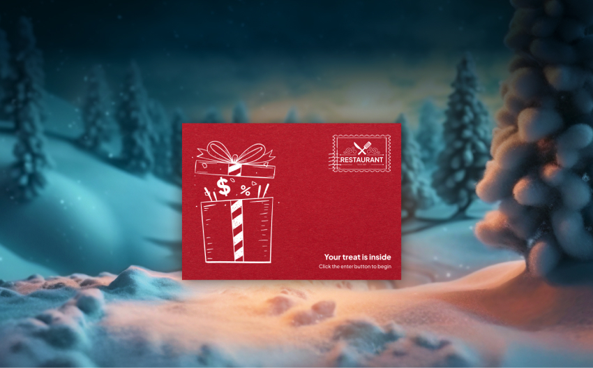 interactive promotions mystery envelope