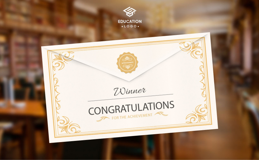 Graduation promotion idea showcasing a personalized congratulatory message to boost emotional engagement.