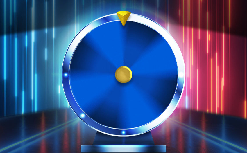 Spin-the-wheel game to boost promotions