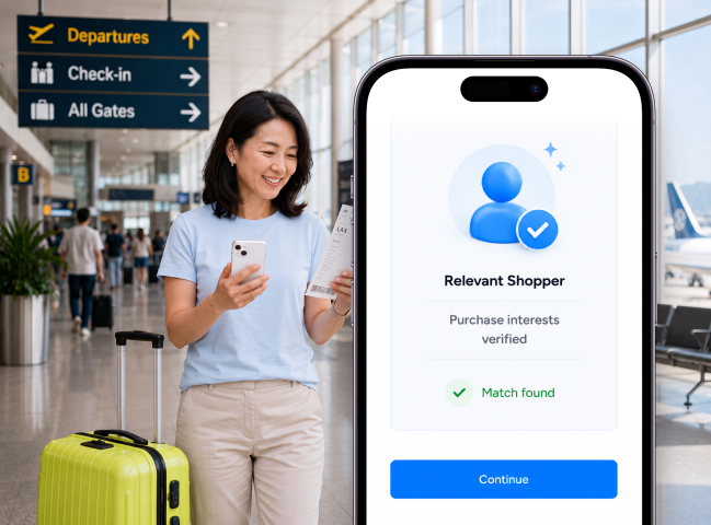 Relevant shopper identified from verified purchase interests in the RunnyHoney acquisition journey.
