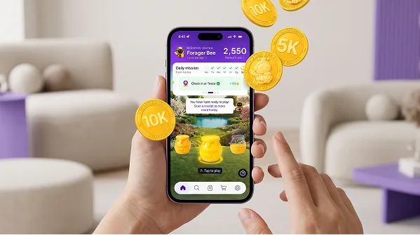 RunnyHoney Rewards campaign displayed on a customer’s phone.