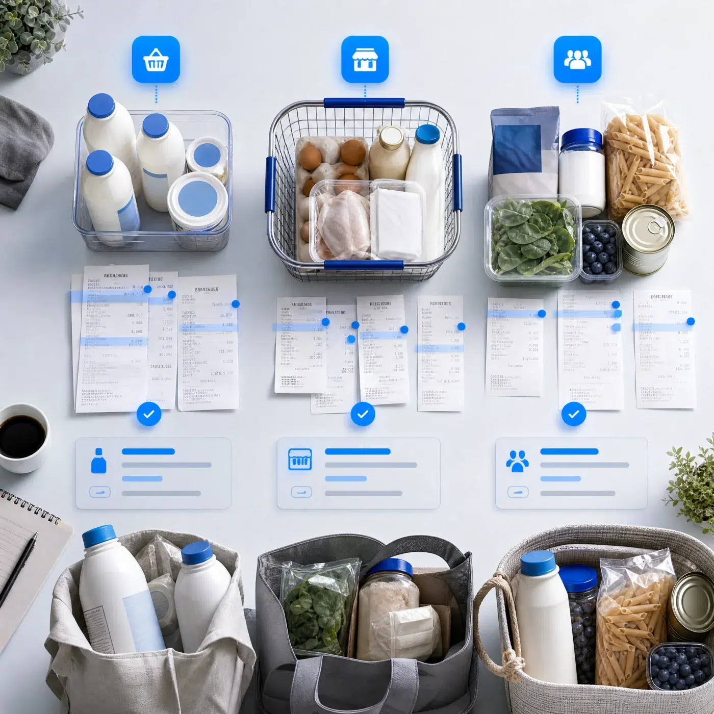 Verified grocery purchases and receipts informing relevant CPG buyer audiences.
