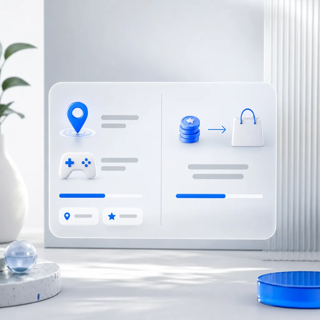 Permissioned shopper signals connecting a branded game, HoneyCoins and a private product offer