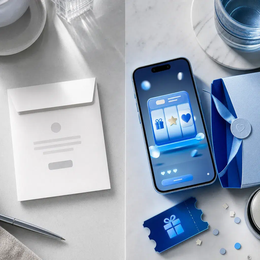 Interactive mobile reward experience compared with a standard win-back email