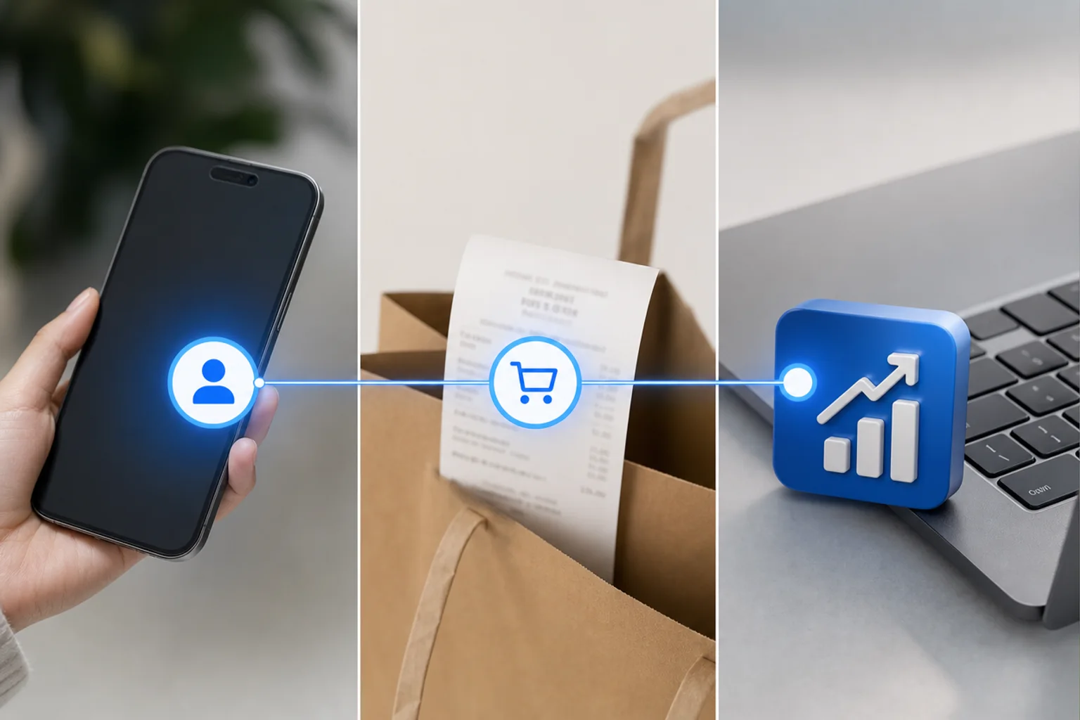 Retail campaign results shown as measurable sales growth