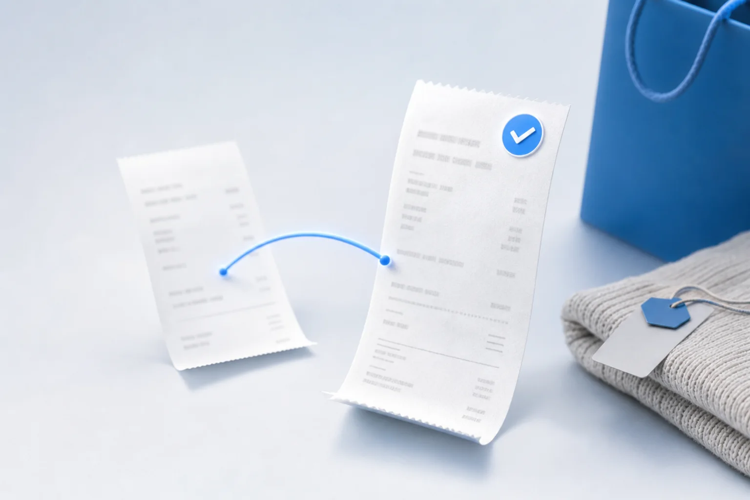 Later receipt verifies another qualifying purchase