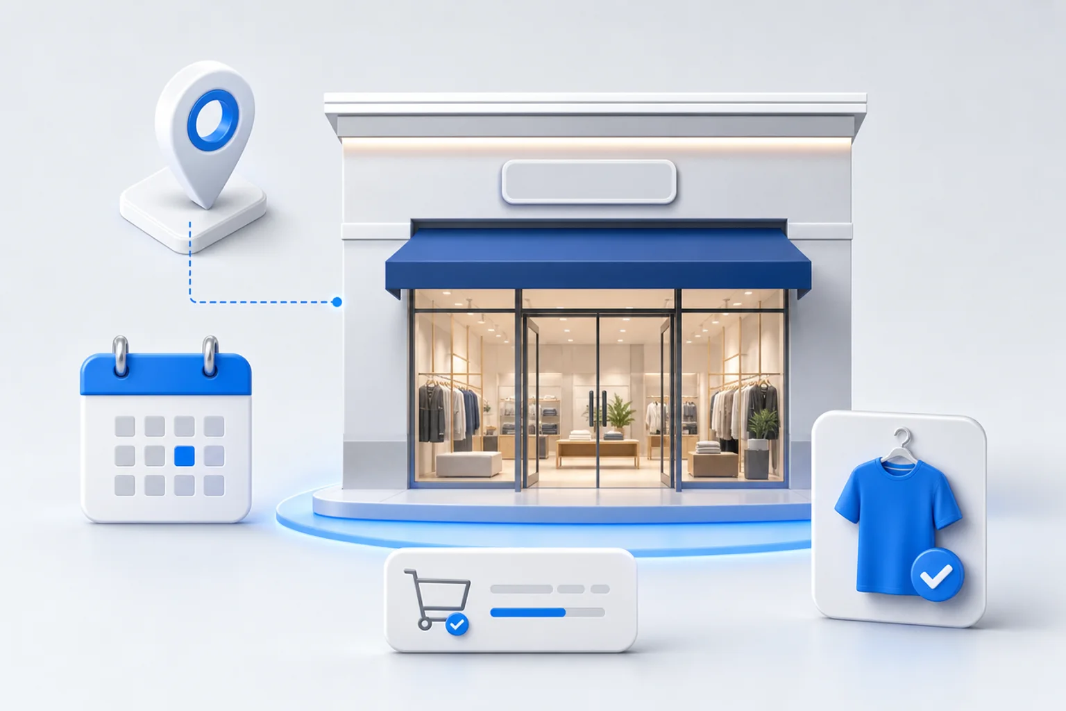 Retail campaign criteria represented by a store, location, calendar and qualifying purchase
