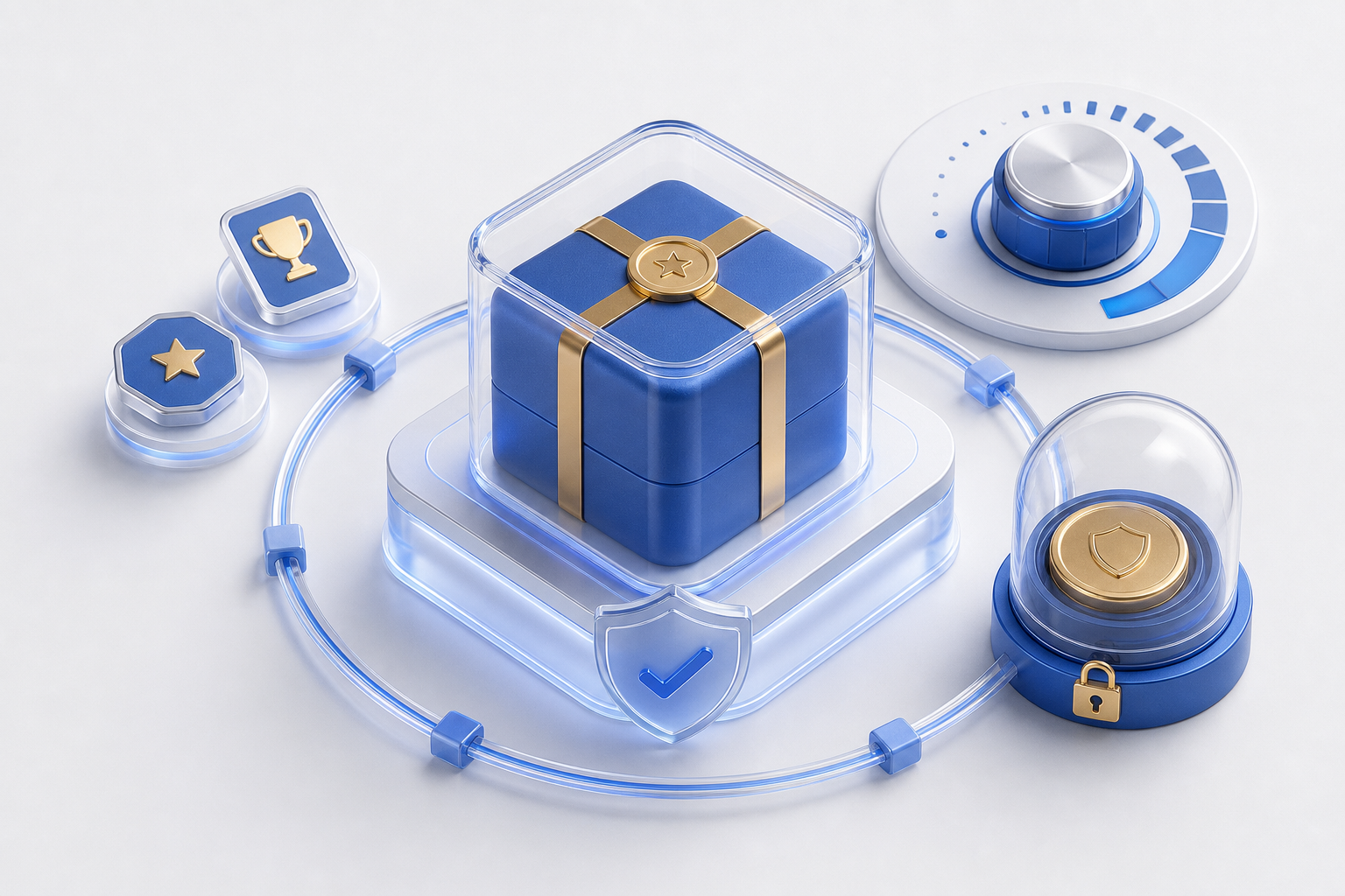 Partner reward configuration with prize, game and access controls