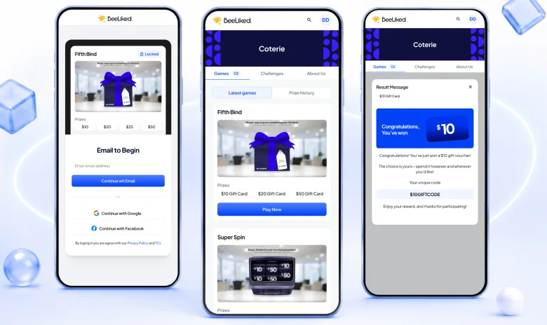 Private partner portal journey from secure invitation to reward