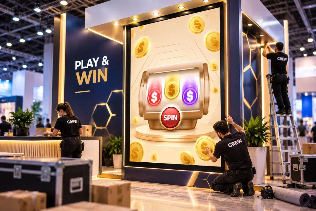 Interactive event campaign configured with a clear value exchange