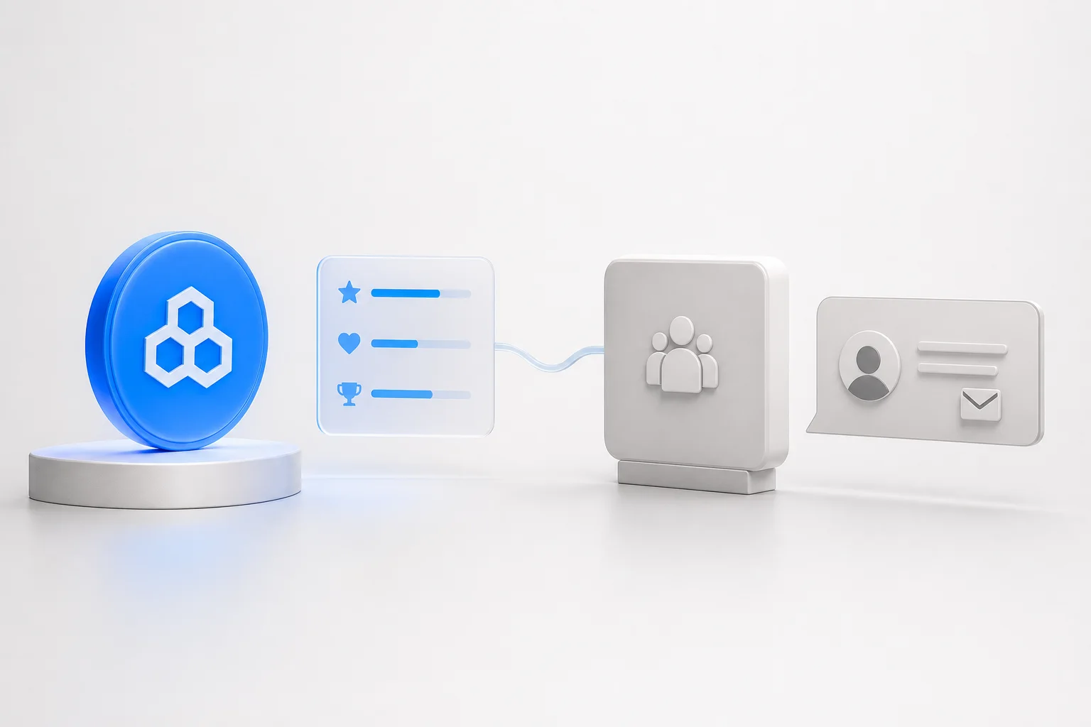 Captured event lead data connected to sales and marketing follow-up