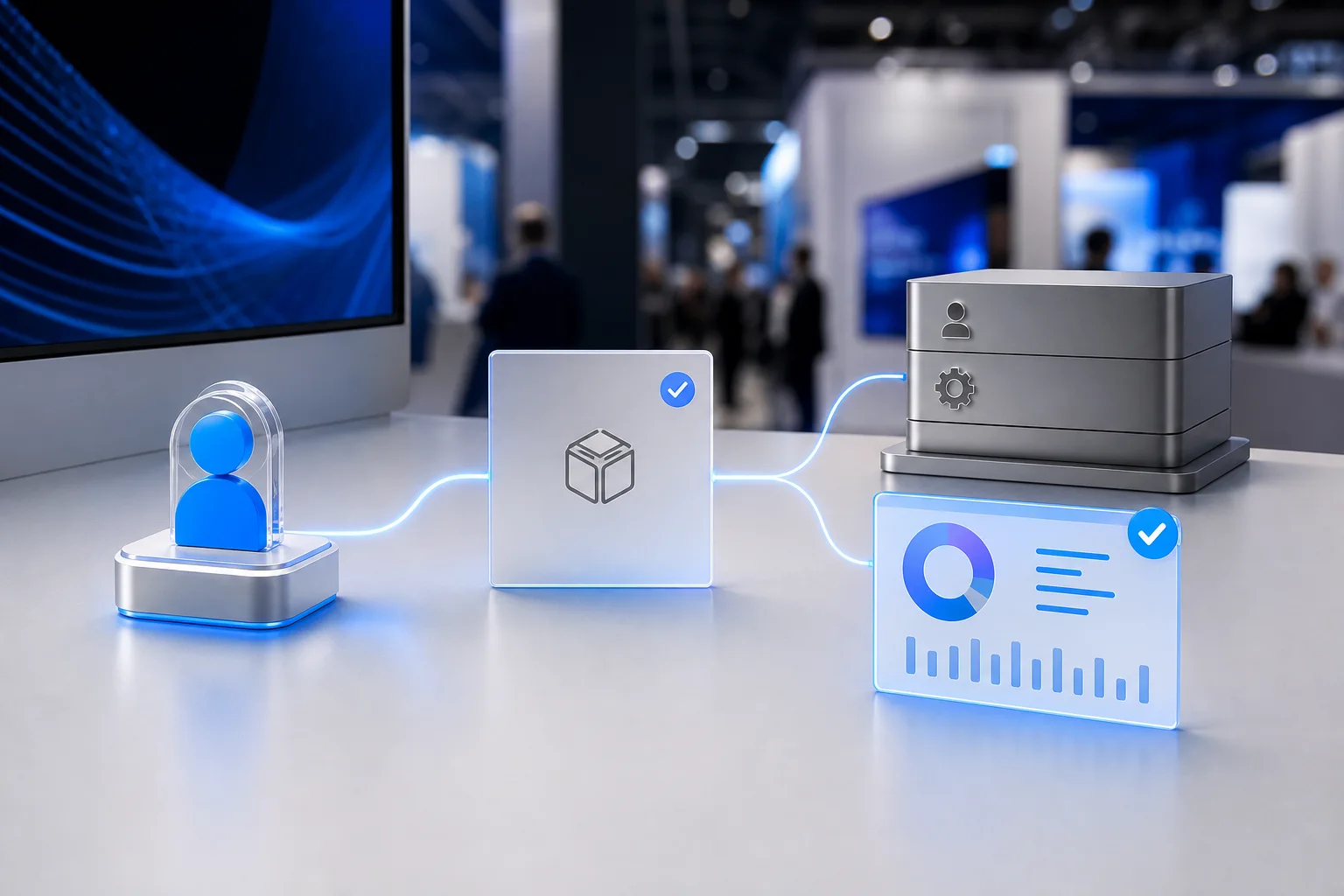 Participant, campaign verification and reporting connected in one event workflow