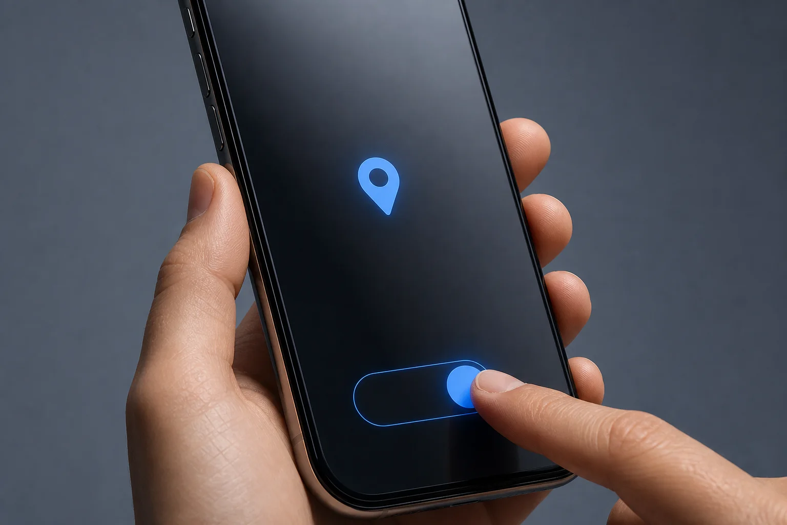 Mobile browser requesting permission to use the participant’s location