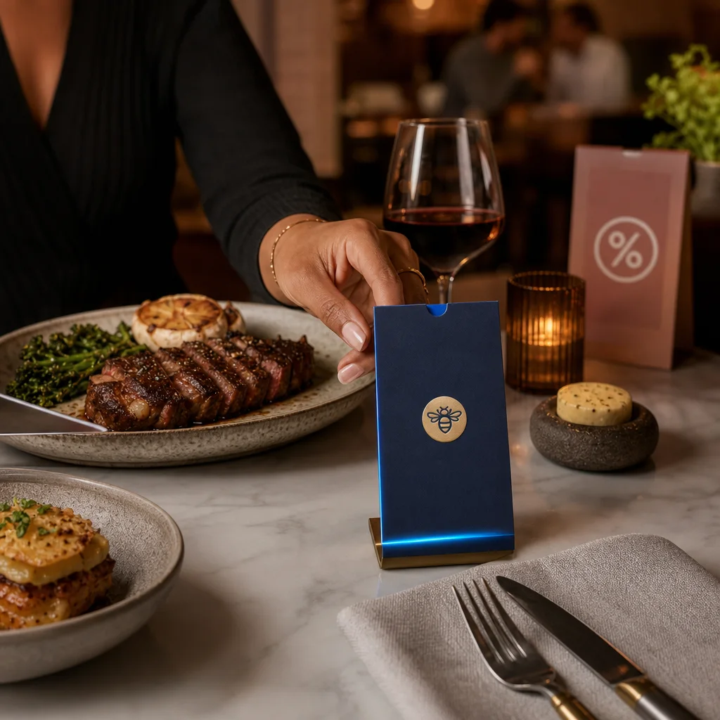 Private restaurant offer giving a diner a stronger reason to visit
