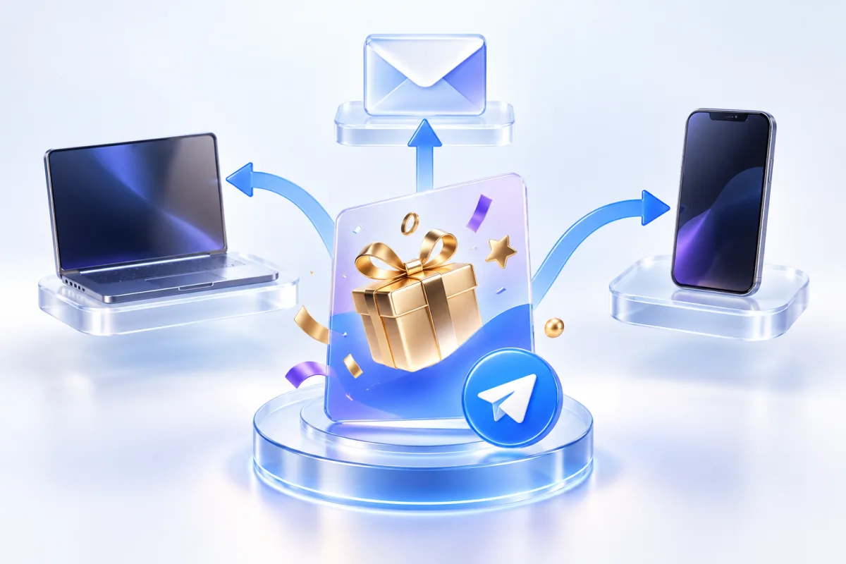 Branded reward campaign distributed through email, desktop and mobile channels